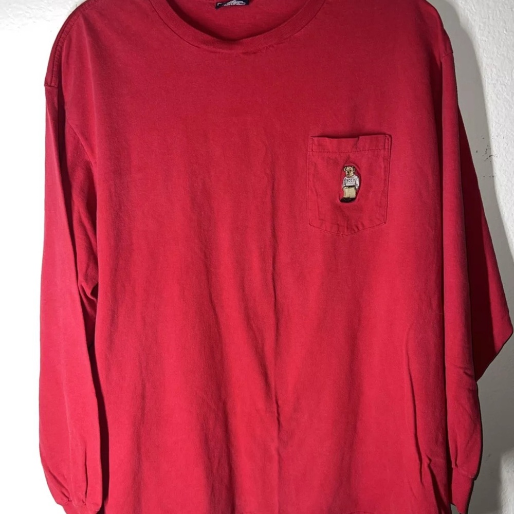 VTG Polo by Ralph Lauren Red Long Sleeve Tee